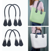 2025 Obag PU Woven braided leather Rope Handles strap belt for O Bag accessoires Tote Bag Women's Bag Accessories