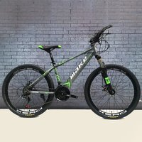 AliExpress OLOIU Variable Speed Mountain Bike for Male and Female Students High Carbon Steel Double Disc Brake 30 Ring 26 Inch 24 Speed New 2024