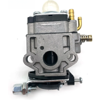 11mm Carburetor Carb 2-Stroke For 22cc 26cc 33cc 34cc 43cc 49cc Pocket Bikes Chainsaw Mower Hedge Trimmer Brush Cutter