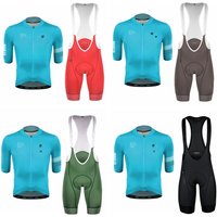 AliExpress BE PERSISTENT PERSON 2026 SYN Men's cycling sportswear Summer set breathable sweat wicking short sleevecycling Jersey and Bib shorts