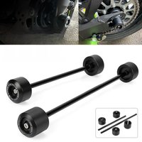 Motorcycle Front Axle Slider Guard For KAWASAKI Z 900 2017-2025 Z900 RS/SE Z900RS Rear Swingarm Wheel Fork Crash Protector Pad