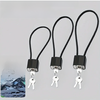 AliExpress NONE Durable Password Bicycle Locks Anti-theft Helmet Lock for Scooter Motorcycle Portable Mtb Road Bike Lock Cable