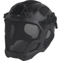 Tactical Helmet EVA Lightweight Full Protective Steel Mesh Shooting Airsoft Mask Outdoor Hunting Sport CS Wargames Safety Helmet