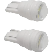 100Pcs Ceramic T10 W5W LED Bulb 194 168 Car Interior Lights Wedge Side Marker Clearance Auto Lamp DC 12V 24V