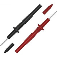 JZDZ 2pcs Test Pin 2mm Test Probe Tips Electrical Connector 4mm female banana plug Multi-meter Needle J.30012