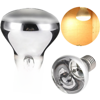 E27 Heating Bulb 50W 100W Amphibian Snake Reptile Bulb Pet Heating Lamp Ceramic Emitter Heat Light Bulb Pet Brooder Reptile Lamp