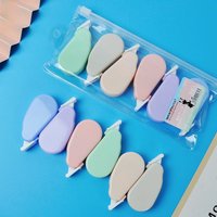 WQN-6pcs/Set Simple Portable Calibration With White Calibration Tools School Accessories Office And School Supplies Stationery