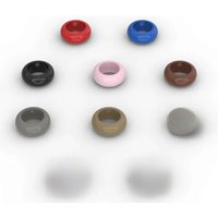 MOC 10PCS 1x1 Ring Building Blocks 11010 Figures Finger 10067 Decoration Parts Bricks Particle DIY Toys Children Birthday Gifts