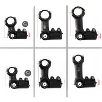 AliExpress OUO Adjustable Bicycle Stem Riser 90-180 Degre Mtb Adjustable Stem 25.4/31.8mm Takeaway Mtb Bike Table Dual Lock Handlebar Power