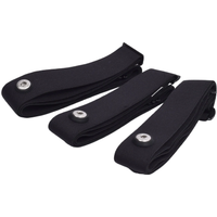 1Pc Adjustable Heart Rate Monitor Replacement Soft Strap works with Polar H7 H9 H10 Coospo Powrlab Fitcent Magene LIVLOV