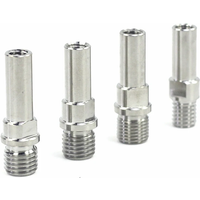 AliExpress SILVEROCK 2pcs Titanium Bike V Brake Boss Cantilever Brakes Post Mount M10 M8 1.25mm 1.0mm Ti V Brake Screws Bolts