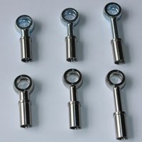 AliExpress NONE 10mm Stainless Banjo Fittings for Motorcycle Motor Bike Racing Car Hydraulic AN3 Braided Brake Clutch Oil Hose Line