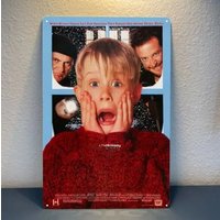 Home Alone Movie Metal Poster Tin Sign 20x30cm Plaque