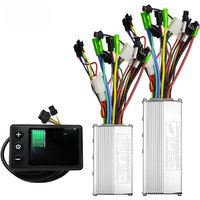 AliExpress E-Bike Brushless Motor Drive Controller S866 LCD Color Display New Kit 24V 36V 48V 500W 22A for Electric Scooter Mountain Bike