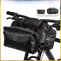 AliExpress Rhinowalk Bicycle Bag Waterproof Big Capacity Handlebar Bag 1 or 2-piece Front Tube Cycling Bag MTB Frame Trunk Bike Accessories