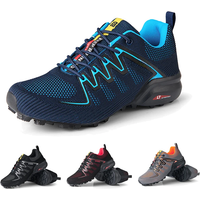 AliExpress Qwaccu MTB Cycling Shoes zapatillas ciclismo Men Motorcycle Shoes Knit Breathable Bicycle Shoes Outdoor Hiking Sneakers riding Shoes