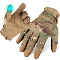 AliExpress NONE Tactical Gloves Touch Screen Cycling Camo Gloves Shooting Glove Men Motorcycle Riding Bike Running Paintball Gloves