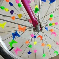 AliExpress NONE Spoke Beads Bicycle Wheel Decoration Bicycle Spoke Clips Bicycle Round Clips