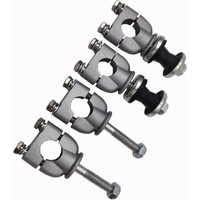 AliExpress NONE 1 Pair 7/8 Aluminum Motorcycle Handlebar Risers 22mm Handle Bar Mount Clamps Dirt Pit Bike Motorbike Accessories Universal