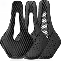 AliExpress RYET 3D Printed Bike Saddle Ultralight Carbon Fiber Hollow Comfortable Breathable MTB Gravel Road Bicycle Cycling Seating Parts