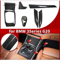 RHD LHD For BMW 3 4 Series G20 G21 G22 G28 G23 G42 320i 325i 330i Dry Carbon Center Console Gear Shift Panel Interior Trim Stick