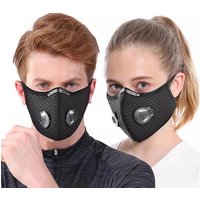 AliExpress Cycling Mask Sport Washable Reusable with Filter Dust Mask Cycling Face mask for men Riding Mask bandana Actived Carbon Filters