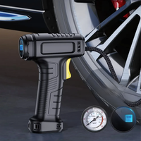 AliExpress NONE 120W Car Air Pump Wireless/Wired Tire Inflatable Pump Portable Car Air Compressor Electric Car Tire Inflator For Car Bicycl Ball