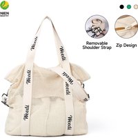 Weedi Fashion Mesh Damen Einkaufstasche Urlaub Reisen Strand Schultertasche Casual Damen Strand Tragetaschen