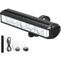 AliExpress Toptrek Bicycle Light 8000mAh 5 LED Bike Light Front Rechargeable LED Flashlight 5200LM Headlight with Power Bank Bicycle Accessories