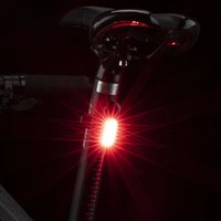 AliExpress ROCKBROS Bicycle Rear Light Multifuctional Warning Bike Taillight Waterproof Type-C Rechargeable MTB Road Cycling Tail Light