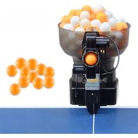 Table Tennis Robot Ping Pong Ball Machine Serves 40mm Regulation Ping Pong Balls Automatic Table Tennis Machine for Training