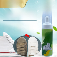 H4Cacle Multipurpose Sneaker Cleaner White Mesh Suede Leather Upper Cleaning Mousse Whitening Agent Cleaning Foam Shoe Care