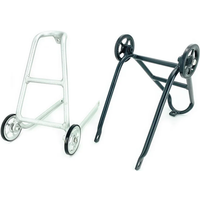 AliExpress NONE Folding Bike Rear Luggage Carrier For Brompton Rear Rack Easywheel Aluminum Alloy Silver Black Mini Q-Type Racks