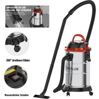 3-in-1 3000W Industrial Vacuum Cleaner Wet and Dry Vacuum Cleaner 19kPa Powerful Suction &18 Litre Capacity & 4 Caster Wheels image 4