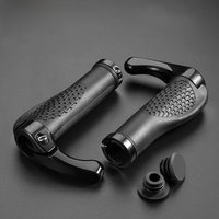AliExpress ROCKBROS Bicycle Grips MTB Mountain Bike Handlebar Grips Horns Shofar Vice Handle Bike Grips Shockproof Rubber Cycling Grips