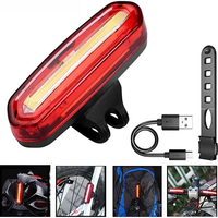 AliExpress BUCKLOS Cycling Bike Light LED Bicycle Lamp USB Rechargeable Mountain Road Bike Tail Rear Lights Flashlight for Bicycle Lighting Lantern
