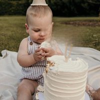 1pc Wooden One Birthday Happy Cake Topper Wood ONE Kids Party Cake Toppers for Baby Shower 1st Year Old Dessert Cake Decorations