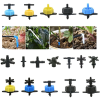 2L 4L 8L Arrow dropper Fitting Drippers Emitter 2/4-way Dripper Connector Cross Water Splitter Micro Irrigation System