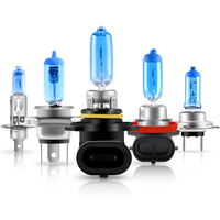 2pcs Super White 6000K Halogen Bulb H1 H3 H4 H7 H9 H11 9006 Auto Halogen Lamp Fog Lights 100W 12V Motorcycle Car Headlight Lamp