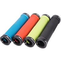 AliExpress ZTTO 1 Pair MTB Road Cycling Lockable Handle Grip Anti slip Grips for Folding Bike Handlebar bicycle parts AG-16 Alloy + Rubber