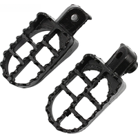 AliExpress PowerMotor Motorcycle Parts Foot Pegs Pedals for Suzuki Yamaha DL650 PW 80 TW200 Moto Dirt Pit Bike Motocross Modified Accessories Enduro