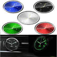 AliExpress NONE Mini Watch Car Quartz Clock Mini Electronic Clock Waterproof Bicycle Motorcycle Watch Auto Car Clock Dashboard Clock Accessories