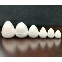 White Water Drop Modeling Foam Rose Bud For DIY Nylon Stocking Flower Making Accessories Polystyrene Styrofoam