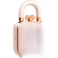 Divoom LoveLock Portable Bluetooth Speaker, Mini Cute Retro Stylish Design, 5W Sound Box, Ideal Gift for Girl PInk 2024 New