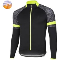 AliExpress NONE Thermal Fleece Bicycle Shirts Long Sleeve Cycling Jerseys 2021 Hot Selling Winter Bike Tops For Men Pro Team Racing Clothing
