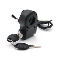 AliExpress NONE E-Bike Lgnition Lock Key Thumb Throttle Switch Power for / M365 Universal Electric