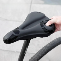 AliExpress OFFBONDAGE ESLNF Gel Soft Bike Anti-slip Waterproof Saddle Cover Cushion Padded Sport Bicycle Outdoor Shock Absorption Padded Seat Cover