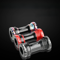 AliExpress NONE Bearing Bicycle Bottom Bracket Type 68/73 mm Aluminum Alloy Crank Set with Central Hollowtech For Shimano