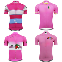 AliExpress NONE Retro Cycling Jersey Men Pink Bike Clothing Summer Breathable Quick Drying Outdoor sports Jersey