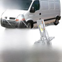 2Pcs Led Headlight Bulbs 6000K Plug and Play Car Lamp For Renault Master 2 2001 2002 2003 2004 2005 2006 2007 2008 2009 2010